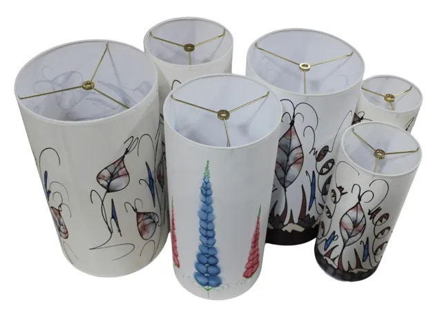 Hand-painted custom lampshades