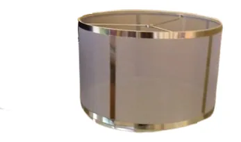 Sheer drum with chrome trim
