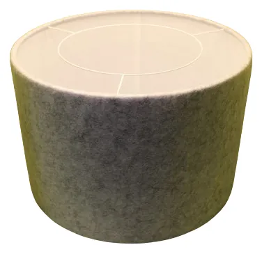Sound-deadening felt drum