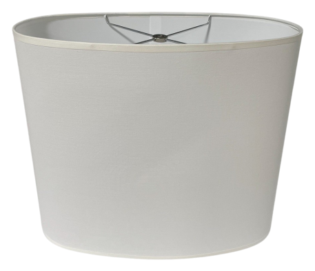 Oval drum lampshade